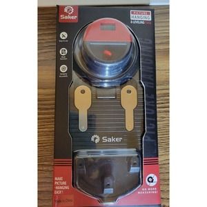 Saker Picture Hanging Tool Kit w/Frame Level Hanging & Leveling